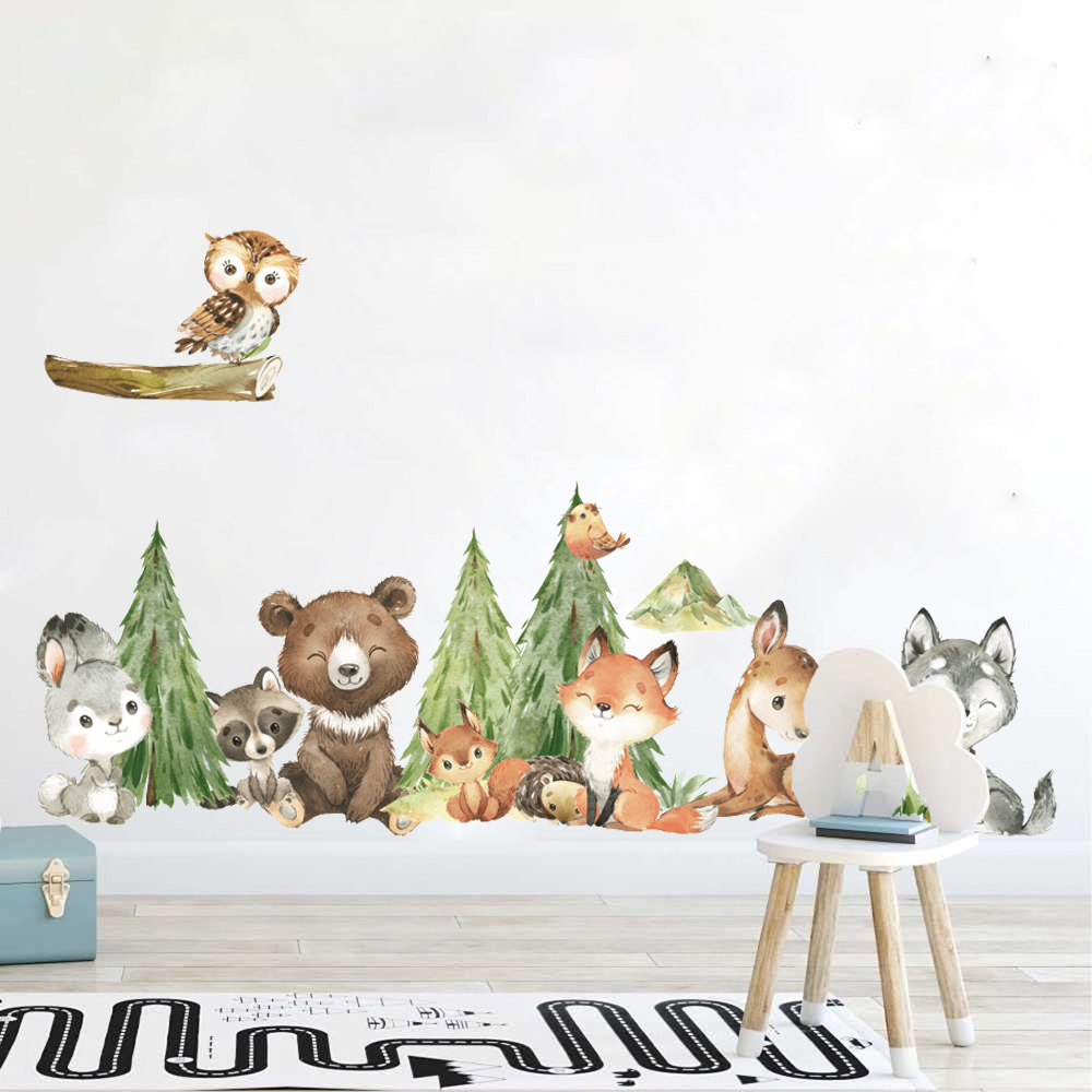 Kids Education Quotes - Adesivo de parede de desenho animado,