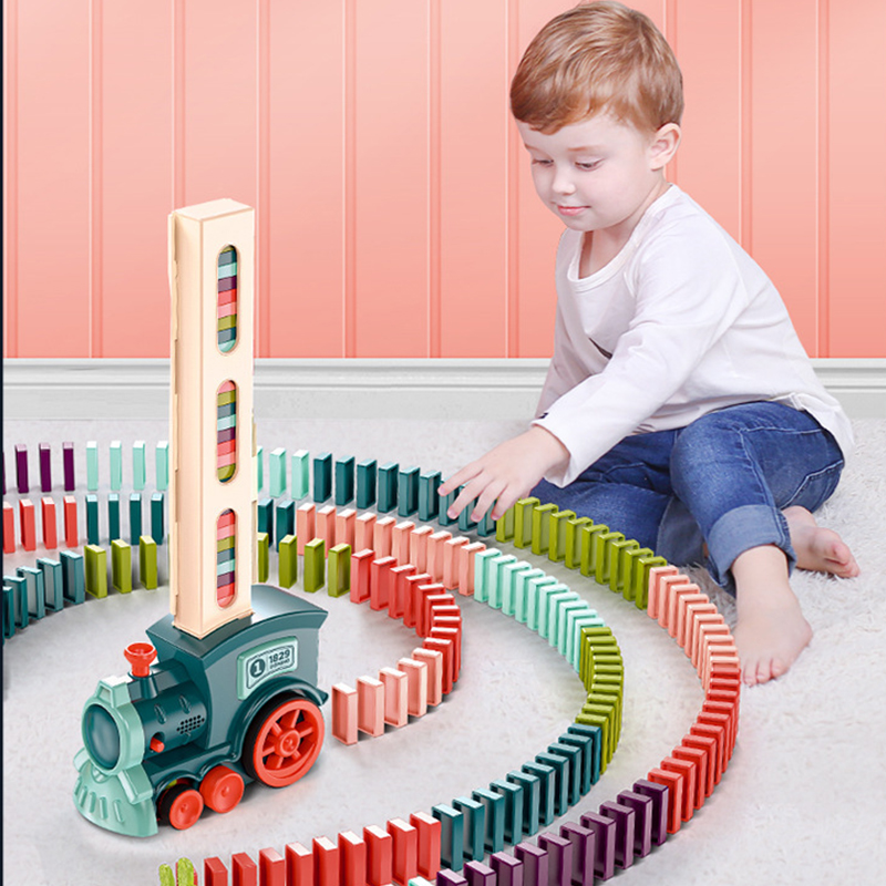 Kids Education Music - Conjunto de carro de trem dominó