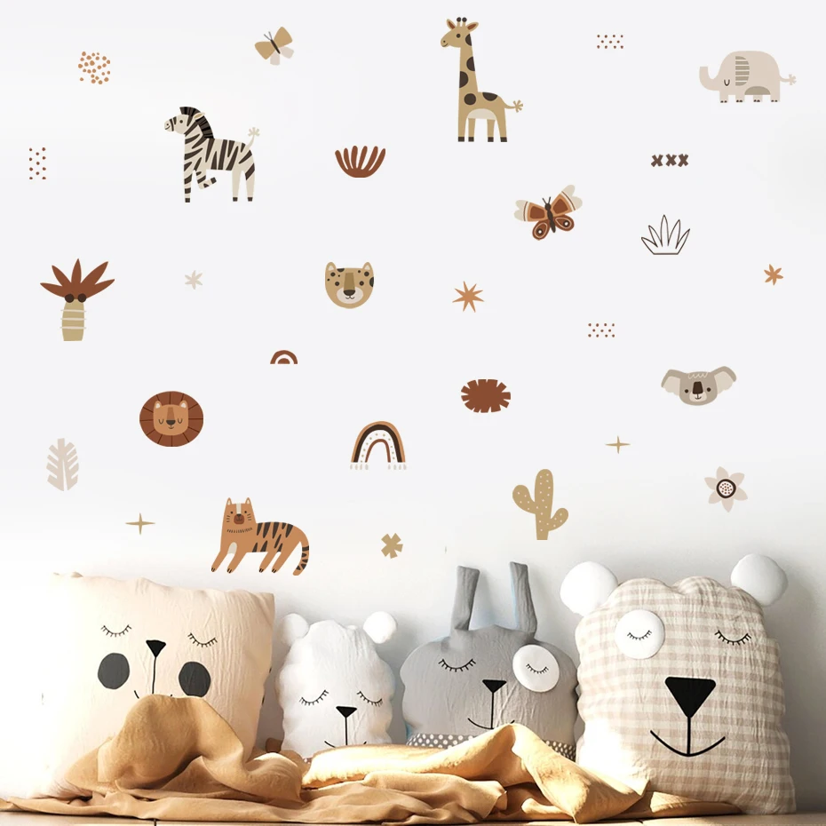 Kids Education Quotes - África dos desenhos animados animais elefante
