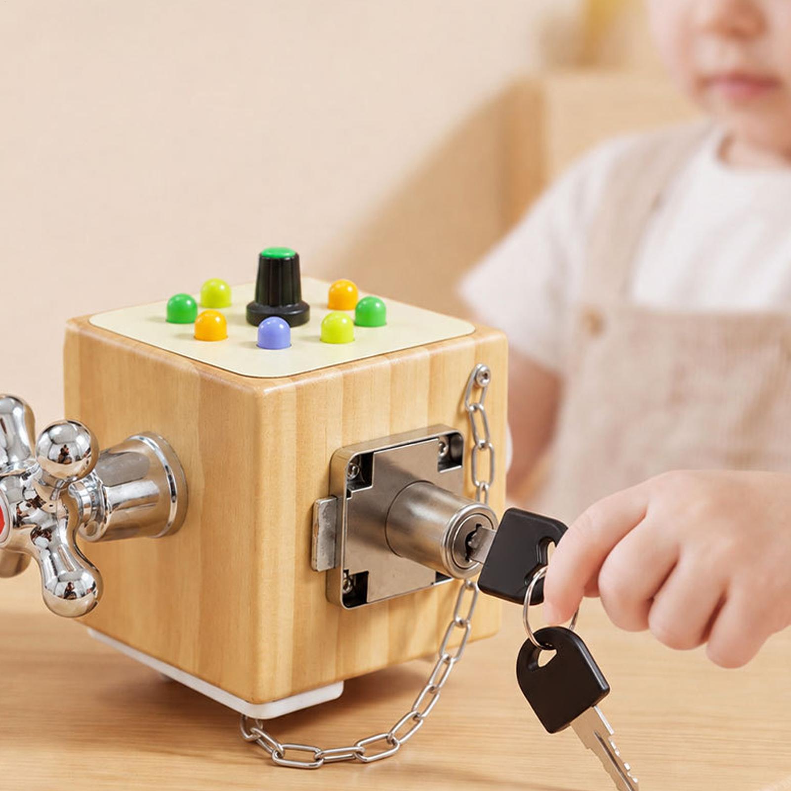 Cubo de atividades de madeira  - Kids Education Design avaliação e preço