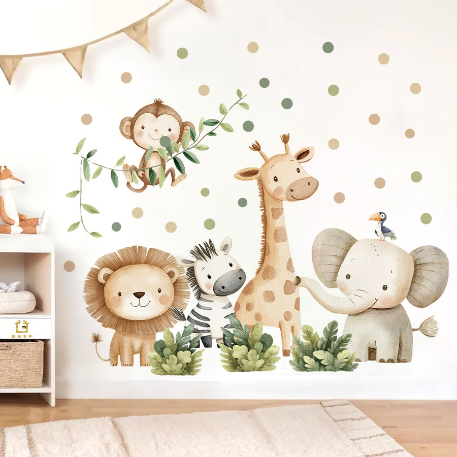 Boho floresta animais adesivos - Kids Education Quotes avaliação e preço