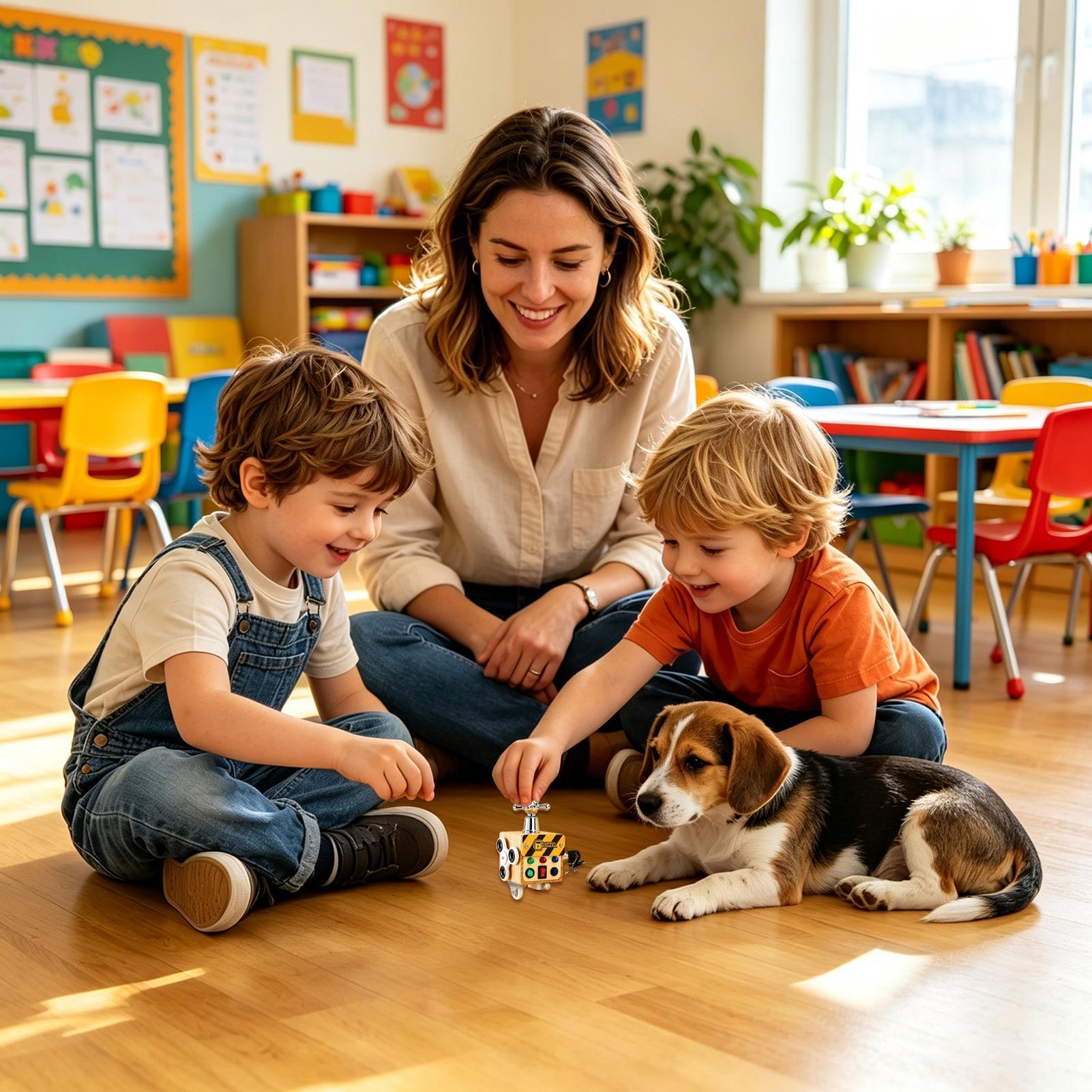Caixa de atividades com amperí - Kids Education Design avaliação e preço
