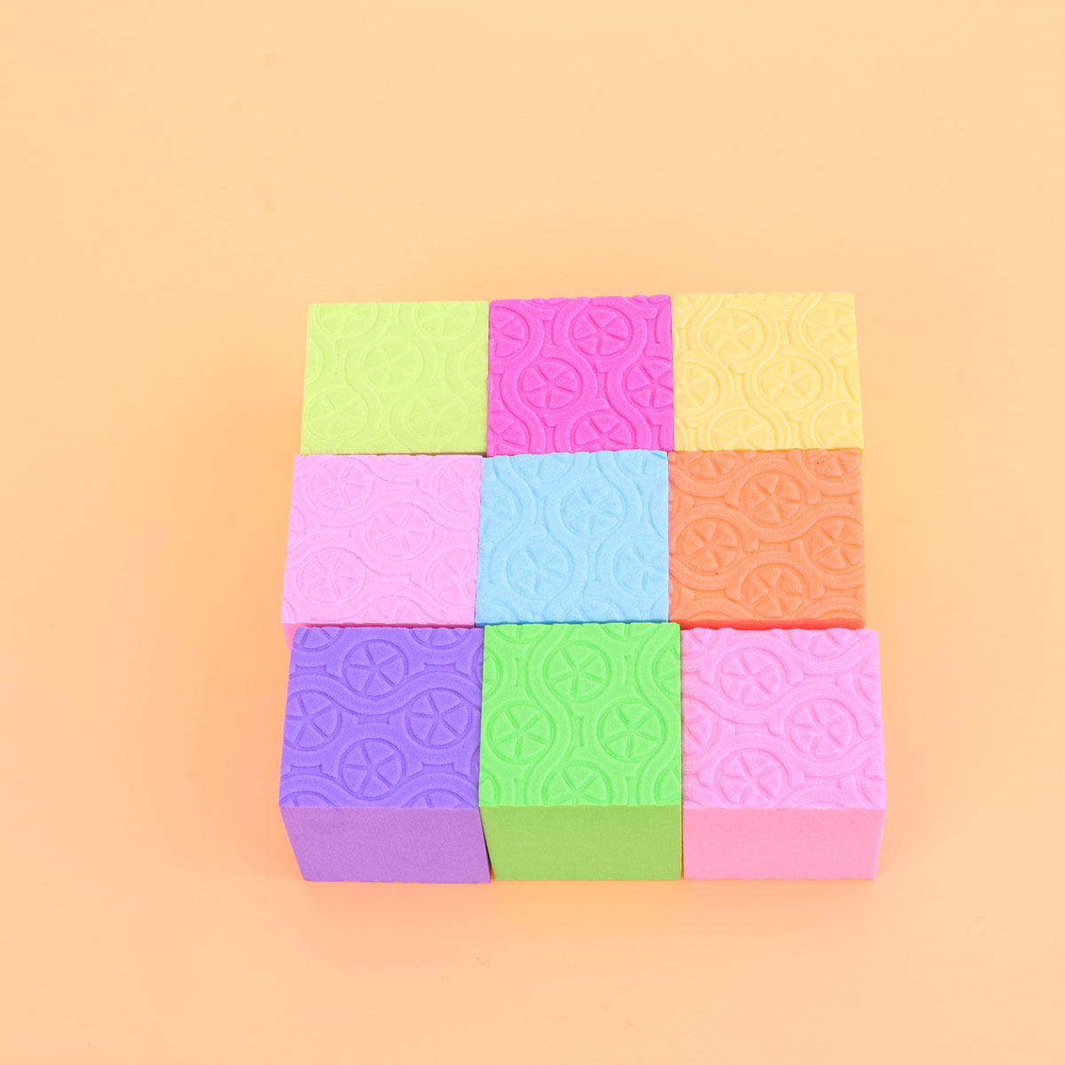 50 peças de cubos de espuma EV - Kids Education Design avaliação e preço