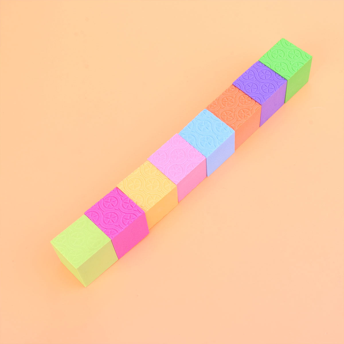 50 peças de cubos de espuma EV - Kids Education Design avaliação e preço