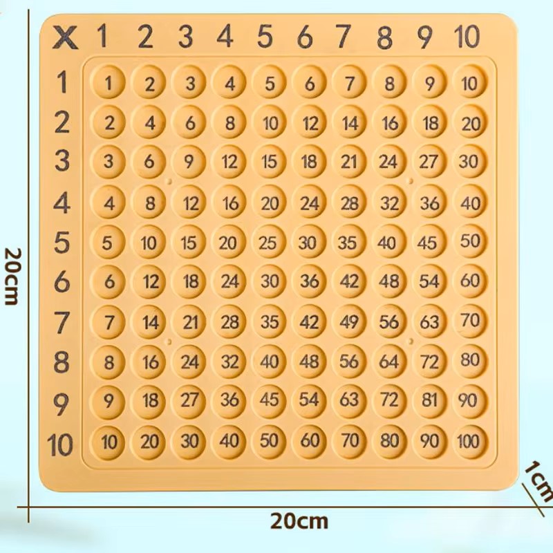 Tabuleiro de Multiplicação Mon - Kids Education Board avaliação e preço