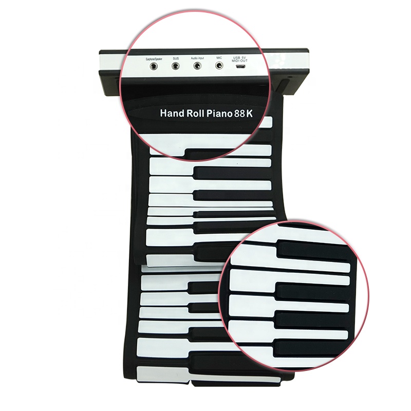 Teclado MIDI de piano portátil - Kids Education Music avaliação e preço