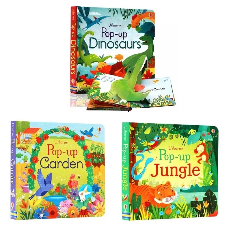 Usborne Pop Up Dinossauros/Jun - Kids Education Board avaliação e preço