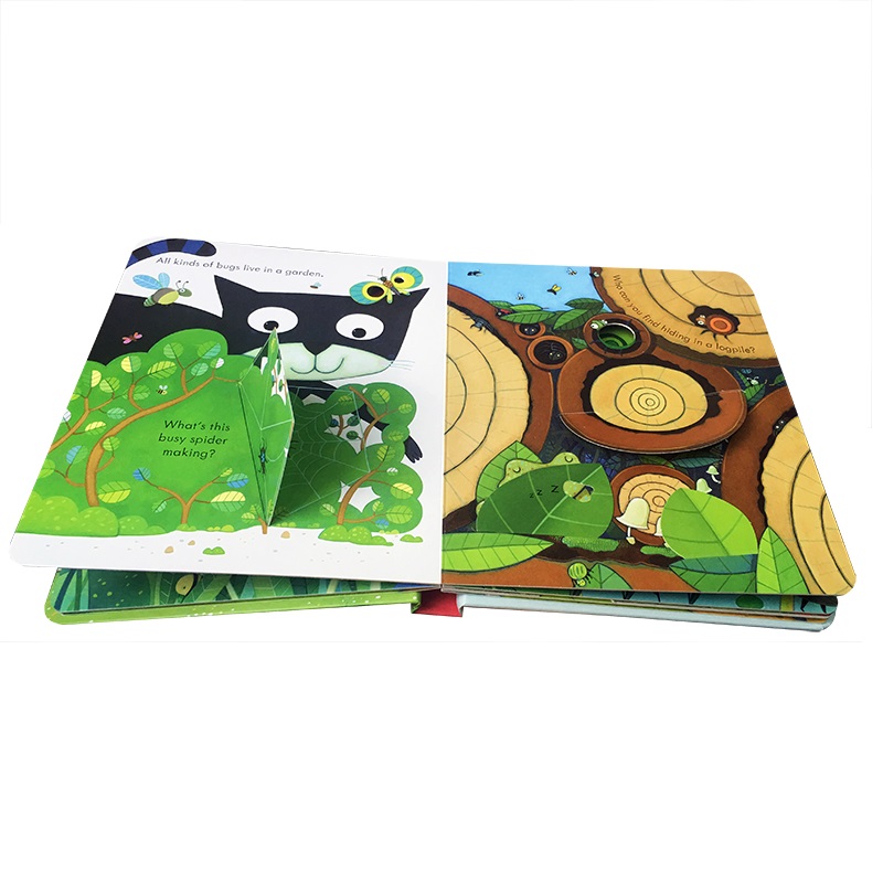 Usborne peep dentro do jardim  - Kids Education Board avaliação e preço