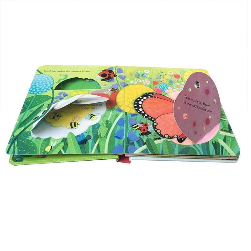 Usborne peep dentro do jardim  - Kids Education Board avaliação e preço